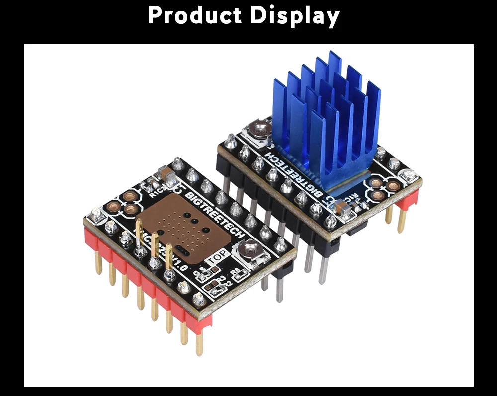 BIGTREETECH TMC2225 V1.0 UART шаговый двигатель драйвер Stepsticks VS TMC2209 TMC2208 TMC2130 для SKR V1.3 mini E3 части 3d принтера