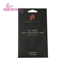 K.S парики 10 листов/упаковка 4*0,8 см No-shine/Ultra Hold/Duo-pro USA Walker двусторонний скотч лента для наращивания человеческих волос
