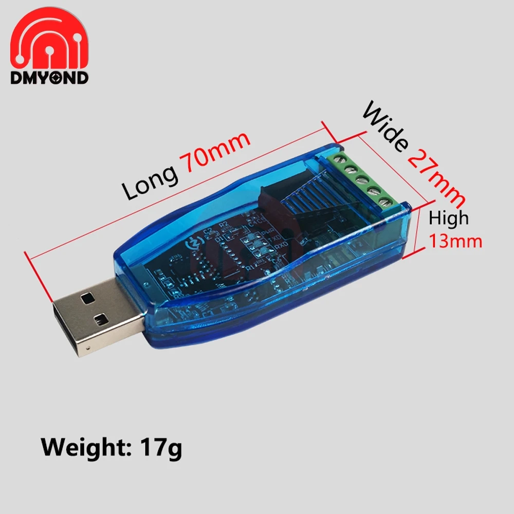 Изолированный промышленный модуль связи USB/RS485 5 В защита телевизоров от