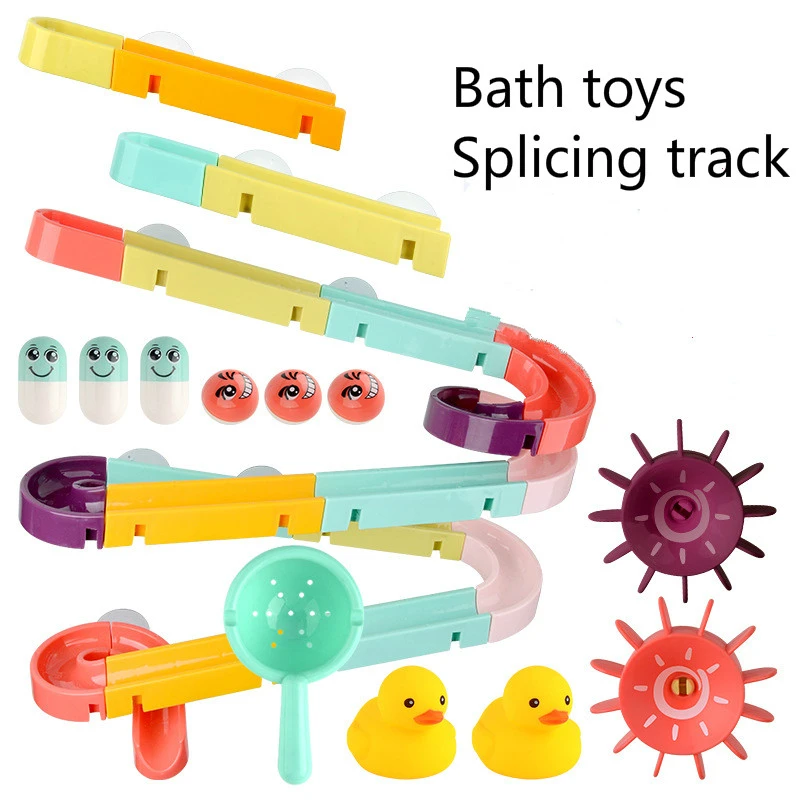 bath toys that suction to the wall