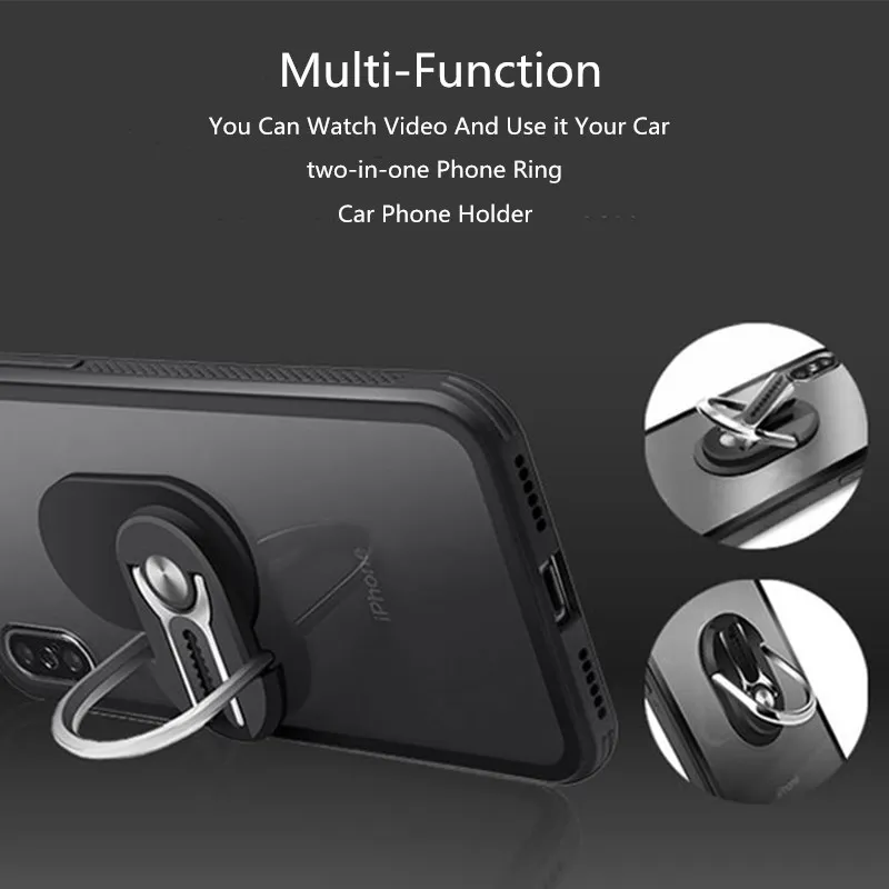 Универсальный многофункциональный держатель для мобильного телефона, вращающееся на 360 градусов магнитное кольцо для телефона, устанавливаемое в автомобильную вентиляционную подставку