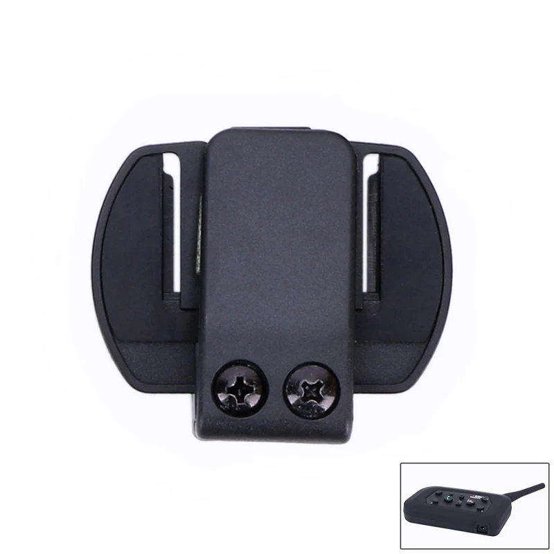 Наушники гарнитура+ зажим для 1200 м мотоцикл Bluetooth домофон V6