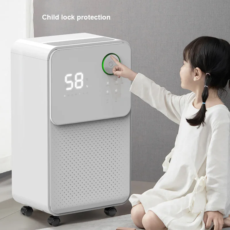 Acare Dehumidifier Moisture Absorbers Air Dryer with  Water Tank Quiet Air Dehumidifier for Home Basement Bathroom Wardrobe