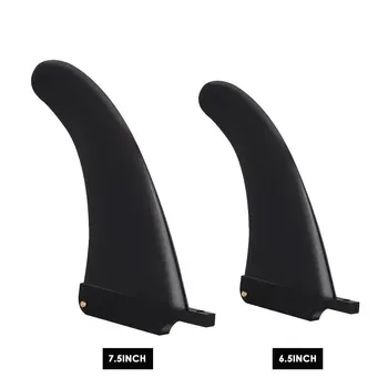 

Durable Surfboard Fins Surfboard Rudder Nylon Plus Fiber Black Surf Fins Portable Practical Water Row Board Drainage Drifting