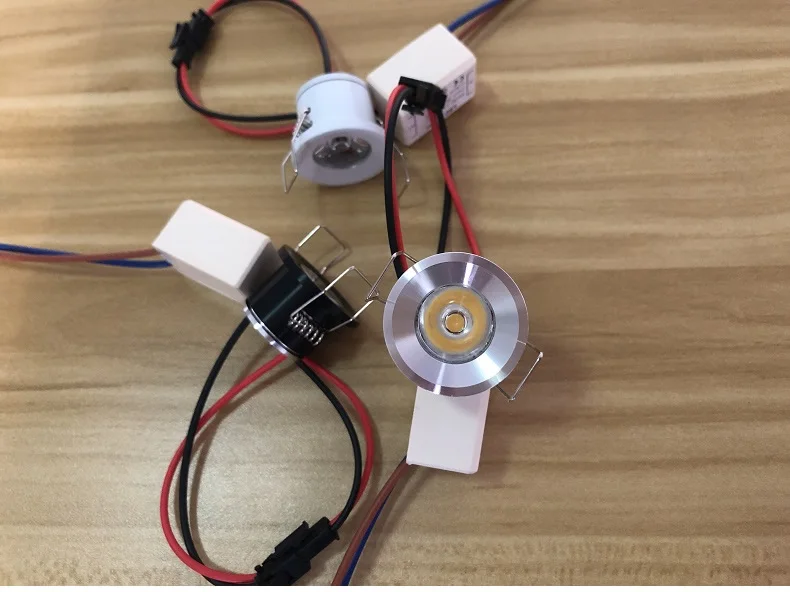 Description Picture 5 of itemMini Spot Led Downlight 220V 1.5W 3W 12V 24V Recessed Led Light Dimmable Jewelry Cabinet Ceiling Spotlight Plant Grow