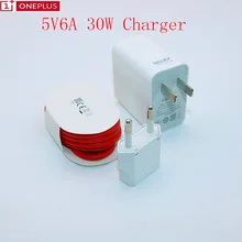 OnePlus Warp Charge 30 адаптер питания Warp 30 Вт США зарядное устройство 5V6A MAX type C/USB кабель Быстрая зарядка 30 Вт для OnePlus 7 Pro