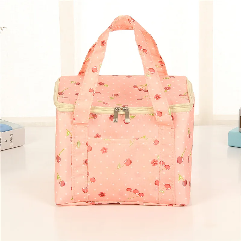 Lunch Bag Bento Bag Cooler Bag Large Capacity Oxford Cloth Thermal Lunch Bags Portable Insulation Food Storage Container Bento Box Cooler Bag for Picnic Travel