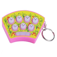 Шумовка Хит Мини Портативный Ранний Образовательный подарок игрушка хомяк Шмяк крот детская игра стук дети электрическая силиконовая цепь