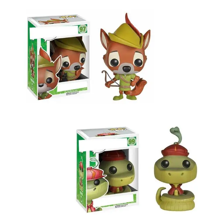 Funko-Pop-Robin-Hood-Sir-Hiss-ROBIN-HOOD-97-99-Vinyl-Action-Figures-Collection-Model-Toys