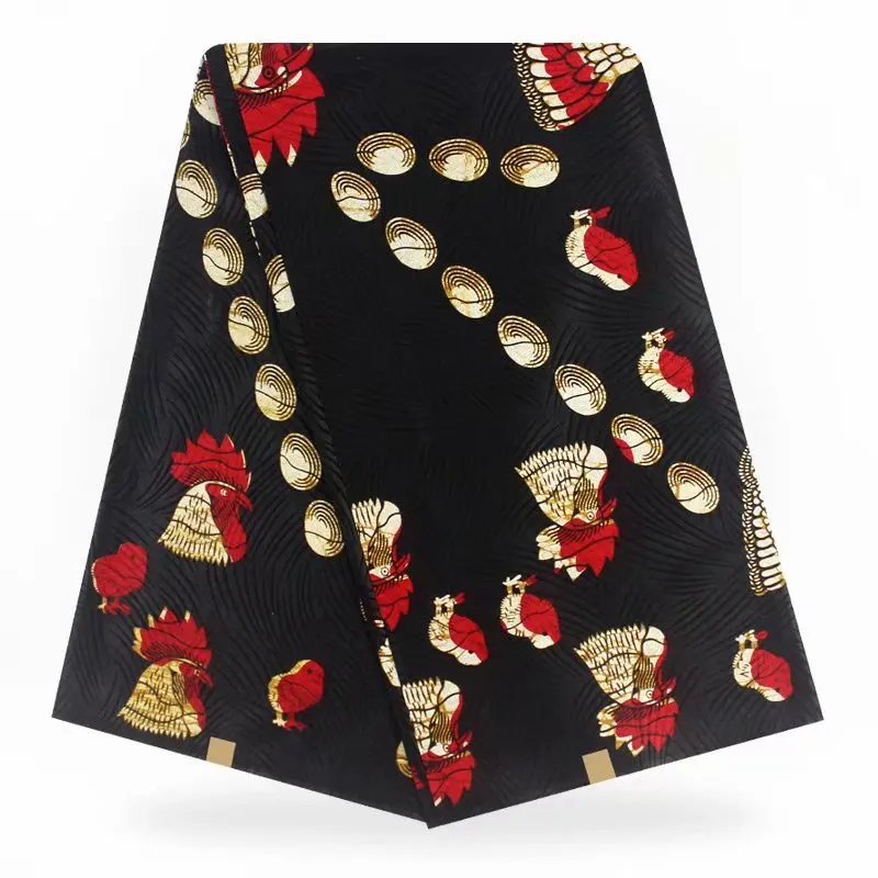 ESEWING Высококачественная африканская вощеная ткань принтом хлопок Анкара швейный материал для платья Анкара восковая Ткань 6 ярдов - Цвет: 20