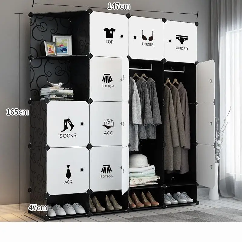 Gabinete Armoire De Rangement Chambre Armadio Guardaroba хранение Moveis Mueble шкаф мебель для спальни шкаф гардероб - Цвет: Number 30