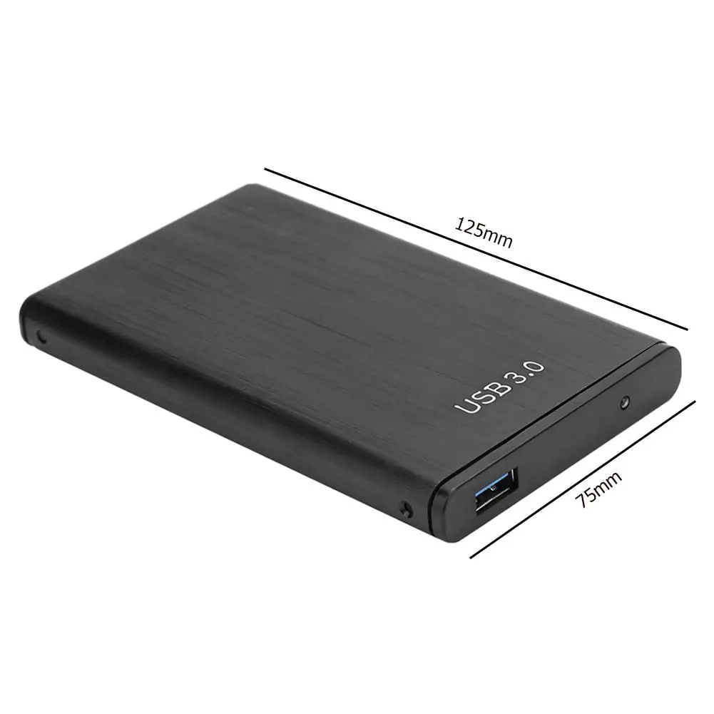2.5 ġ HDD ̽ USB 3.0-SATA  6Gpbs  ϵ ̺ ũ, HDD Ŭ  8 ׶Ʈ 2.5 ġ HDD SSD ũ ڽ