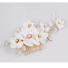 Белые кружевные расчески для волос для невесты, свадебные аксессуары для волос, расчески ручной работы, расческа для волос для вечеринки, выпускного вечера, расческа для волос, аксессуары для невесты