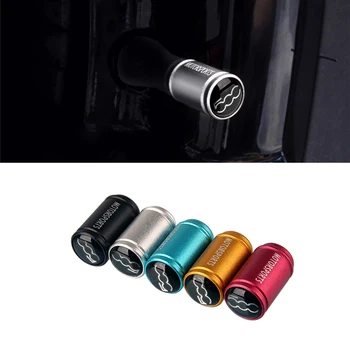 

For Fiat 500 500x 124 Spider Punto Doblo Tempra Linea Ducato Stilo Matt Tire Valve Caps Auto Accessories Tyre Dustproof Cover