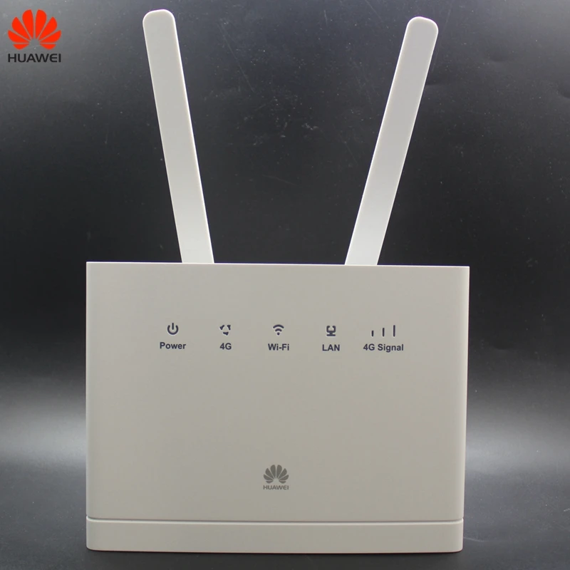 Huawei b310as-852 4G Lte роутер B310 Lan Автомобильная точка доступа 150 Мбит/с 4 г LTE CPE wifi роутер модем с антеннами 2 шт