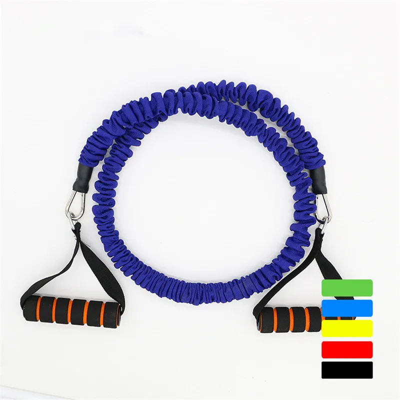 5 Colors Yoga Pull Rope Fitness Resistance Bands Exercise Tubes Practical Training Elastic Band Rope Yoga Workout Cordages 5 Colors Yoga Pull Rope Fitness Resistance Bands Exercise Tubes Practical Training Elastic Band Rope Yoga Workout Cordages