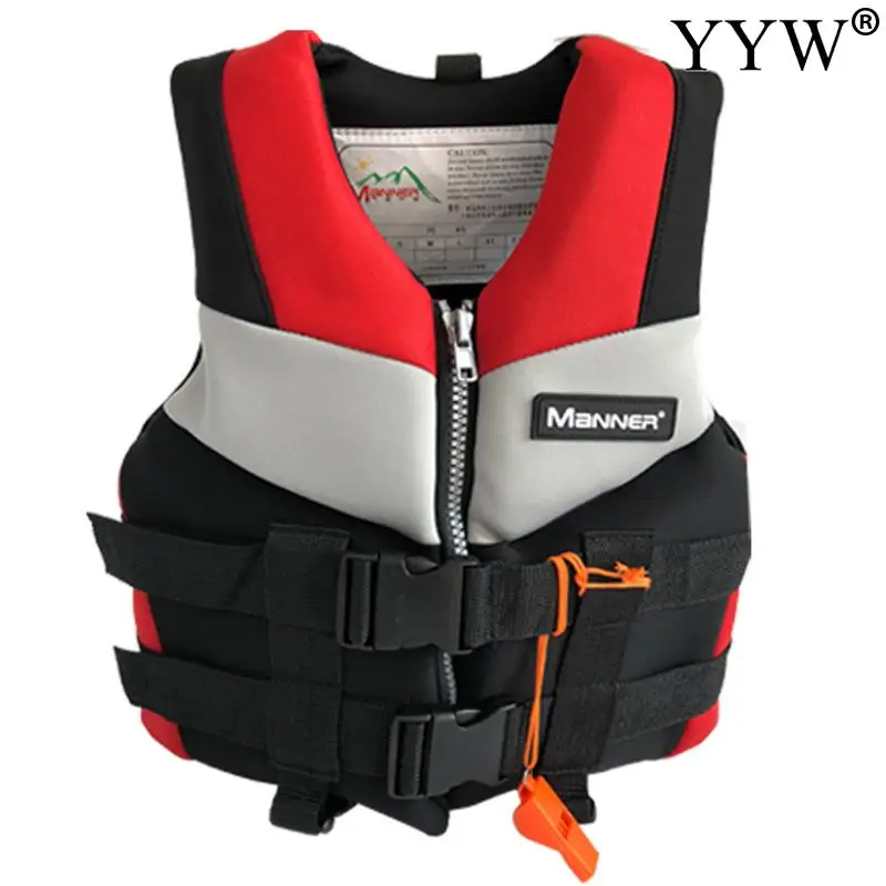 

Universal Life Jacket For kids Outdoor Swimming Boating Ski Life Vest With Whistle Outdoor Practical Life Jacket Wear Fishing