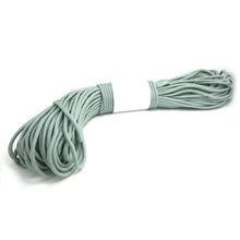 Парашютная кодовая веревка, серебристо-серая-7 нитей, 550 фунтов, 100 футов