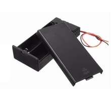  18650 Battery Storage Case 3.7V For 2x18650 Batteries Holder Box Container With 2 Slots ON/OFF Switch 