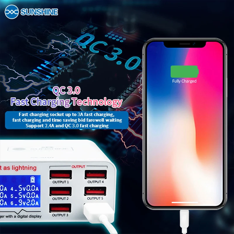 Рисунок 2 - Умная Быстрая зарядка USB 3
