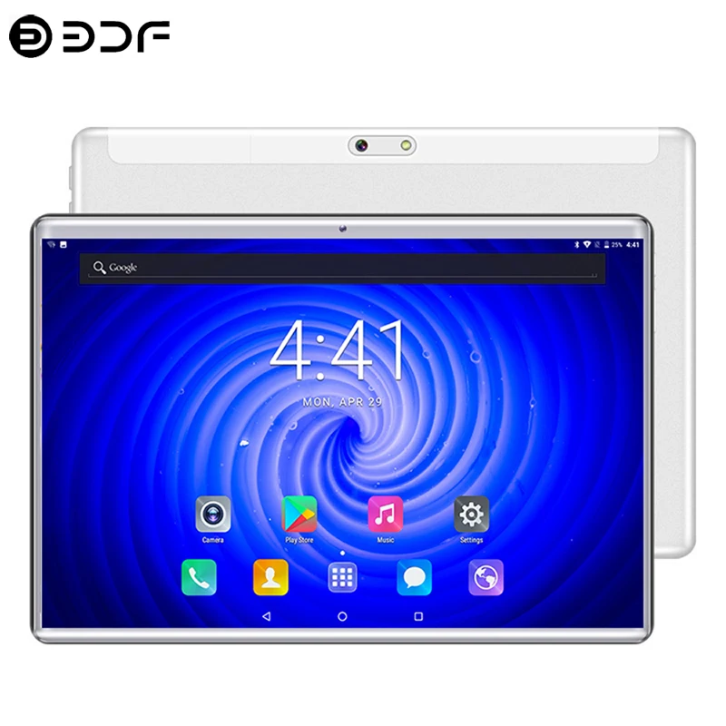 Новый Системы 10,1 inch Tablet PC 4G Телефонный звонок Android 9,0 Wi-Fi Bluetooth, объемом памяти 4 Гб/64 ГБ Octa Core 1920*1200 ips Поддержка gps 8,0 MP PC