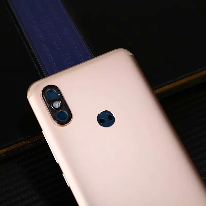 Mi A2 A 2 чехол на заднюю крышку для Xiaomi mi A2/mi 6X металлический задняя дверь ремонт батарея чехол+ кнопки камеры стекло