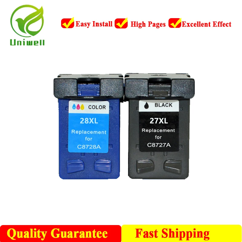 Запасной чернильный картридж 27xl 28XL для принтера HP 27 28 3320 3325 3420 3535 3550 3650 3744 4211 4212 4215