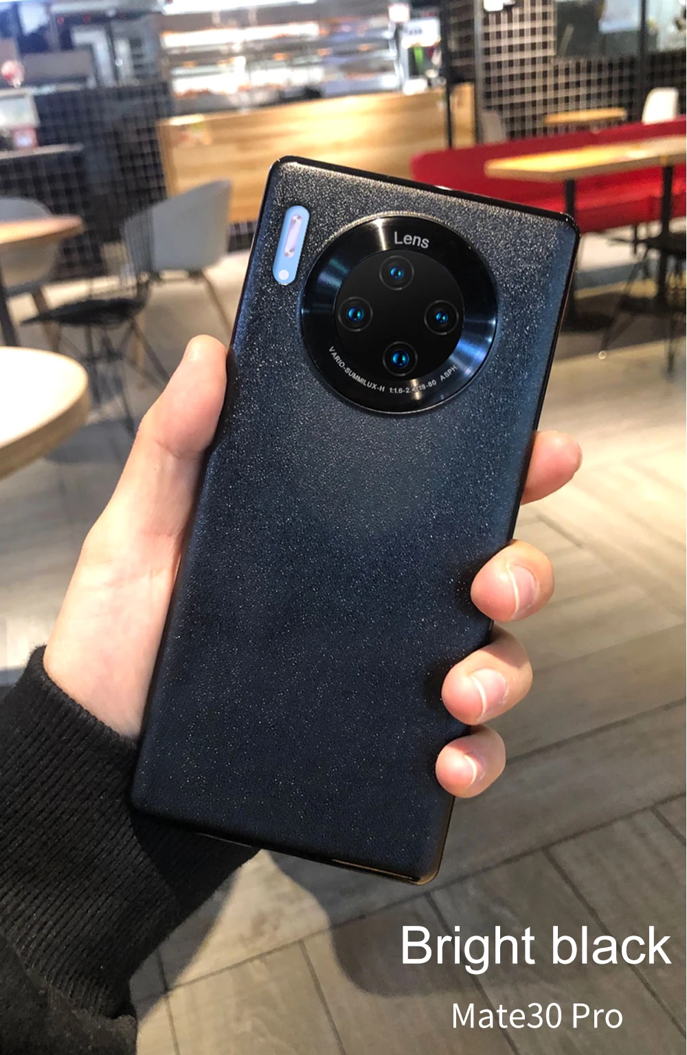 Тонкий чехол для huawei mate 30 Pro 5G, жесткая задняя крышка, металлическая защита для камеры, Модный цвет, оранжевый/фиолетовый/синий/черный