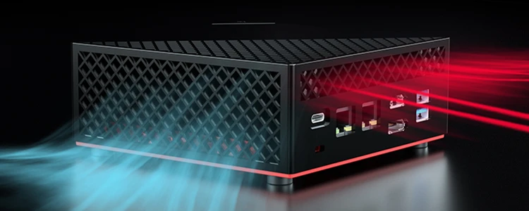 ToptonミニPC ゲーミング Oculink AMD Ryzen AI 9 HX 370 365 PRO 360