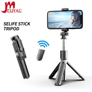 

MEUYAG 3 in 1 Wireless Bluetooth Selfie Stick Foldable Mini Tripod Extendable Monopod With Shutter For Iphone/Android phone
