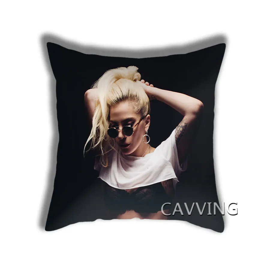 LADY GAGA 3D Printed Polyester Decorative Pillowcases Throw Pillow Cover Square Zipper Cases Fans Gifts 01 | Дом и сад