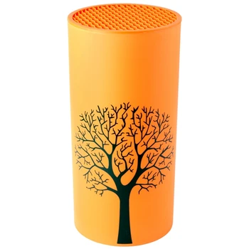 

Tool Holder Knife Kitchen Holder Block Orange Stand Cooktops Tube Shelf Multifunctional Bar Outdoor Bbq Knife Sets