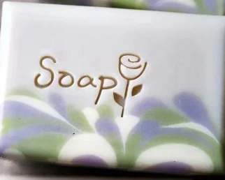 Натуральное мыло ручной работы акриловое уплотнение Мини DIY натуральная Органическая стеклянная печать - Цвет: size 4cm