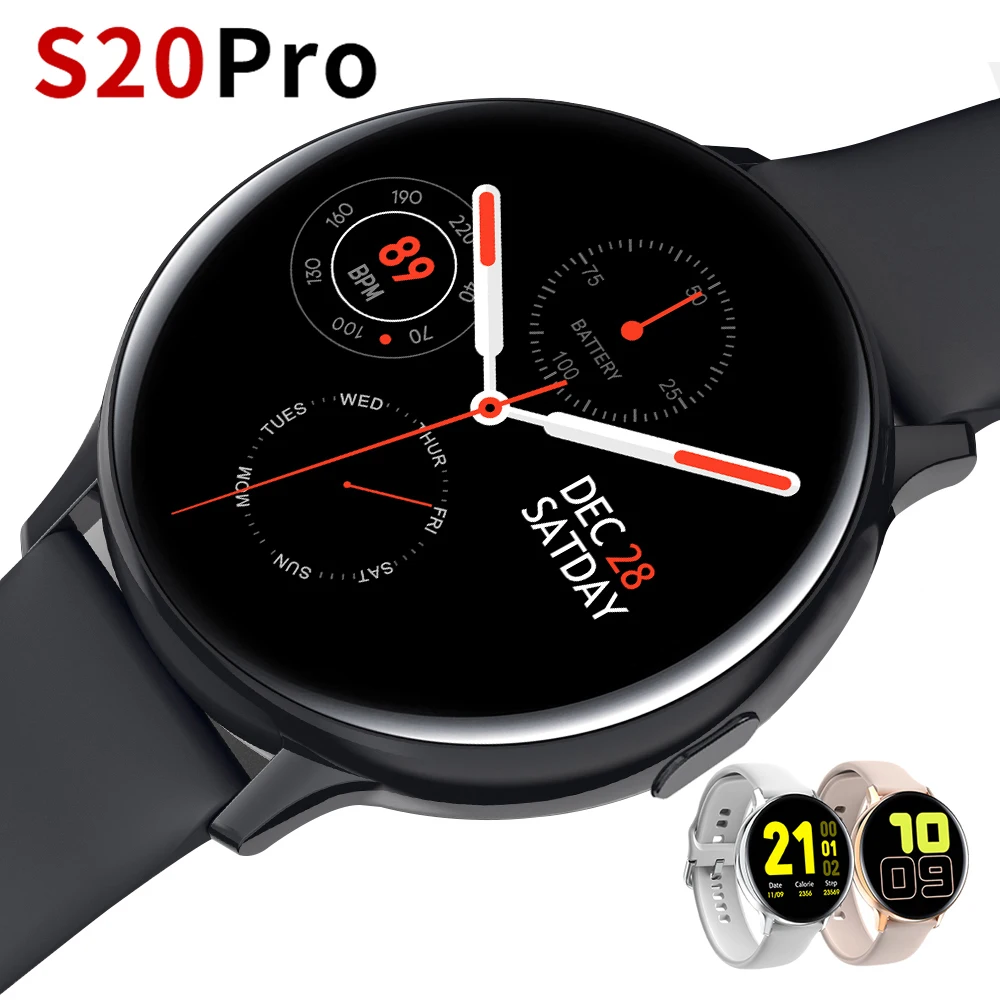 S20 Pro podómetro deportivo Smart Watch 2020 IP68 impermeable Smartwatch  hombres/mujeres Bluetooth Ecg Ppg Smart Watch Android reloj redondo|Relojes  inteligentes| - AliExpress