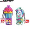 JASTER Cartoon the new unicorn Pen Drive 64GB 32GB usb Flash Drive Pendrive 16GB 4GB Memory Stick u disk fashion gift ► Photo 1/6