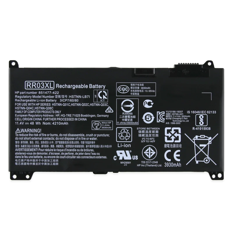 Kede RR03XL ноутбук Батарея для hp ProBook 430 440 450 455 G4 470 G4 серии HSTNN-PB6W HSTNN-UB7C HSTNN-LB71 HSTNN-Q01C