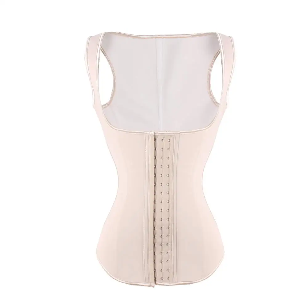 Waist Training Corse FeelinGirl латексный корсет жилет грудь связующее тело формирователь для Женский корсет для похудения Плюс Размер 6XL пуш-ап Талии Тренажер-D - Цвет: Waist Training Corse