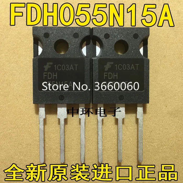 10 шт./лот FDH055N15A FDH055N15 167A 150V