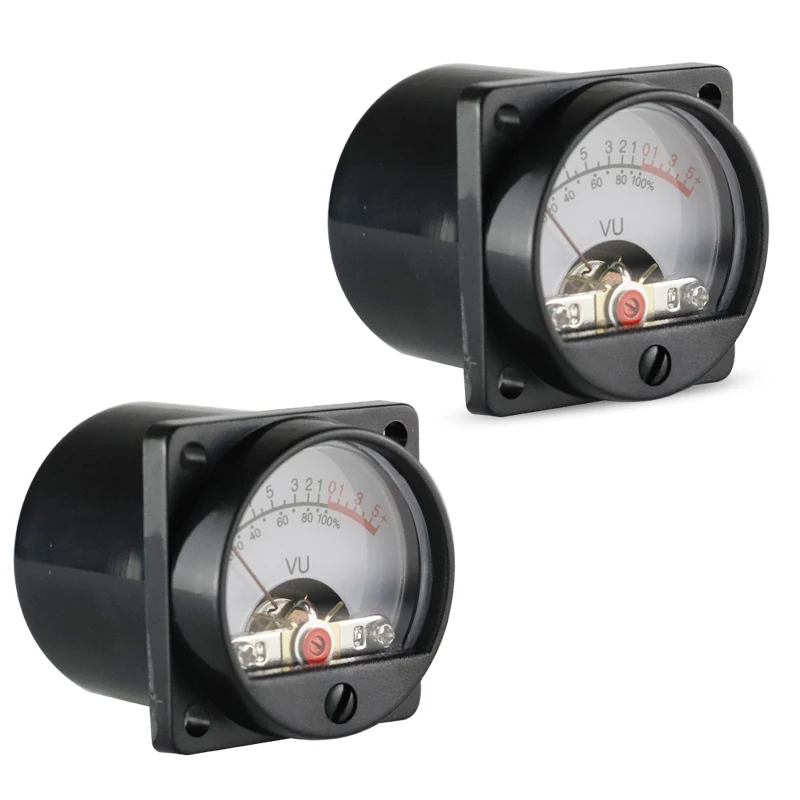 Onever 2x TR-35 VU Meter усилитель мощности дБ Настольный измеритель звукового давления для тестирования температуры и влажности