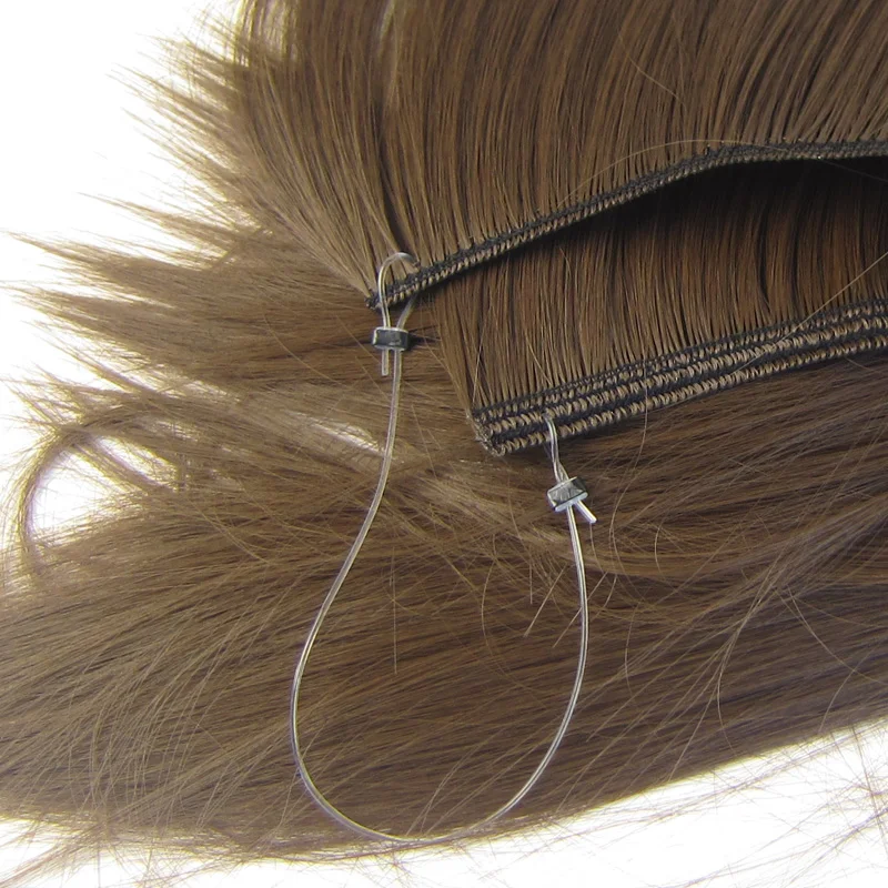Extension halo invisibile capelli sintetici effetto naturale_voghion.com