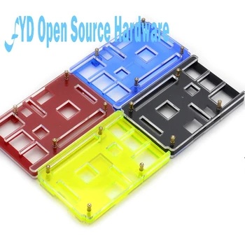 

1set dual-use two-color acrylic shell box for aspberry Pi 2 & 3 B+