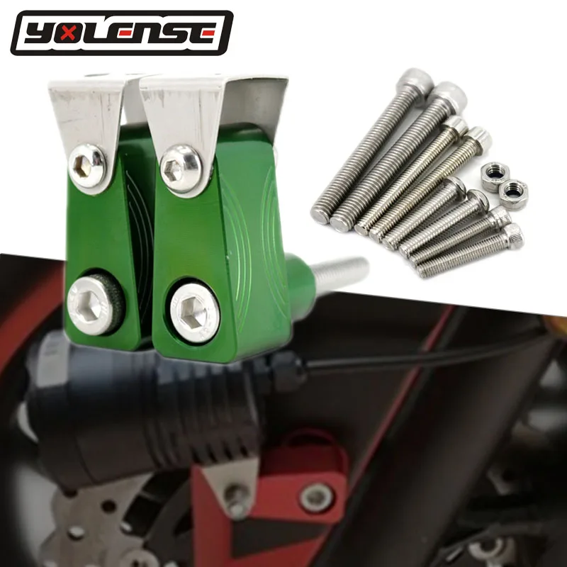 

For KAWASAKI Z250 Z250SL NINJA 250 300 400 650R NINJA400 Motorcycle Lower Fork Spotlight Holder Lights lamp Mounting bracket