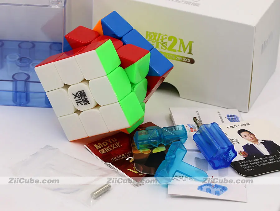 Магический куб головоломка MoYu WeiLong WR M Магнитный 3x3x3 333 Чемпион соревнования профессиональная скорость обучающий твист куб игра игрушки - Цвет: WeiLong GTS V2 M Clr