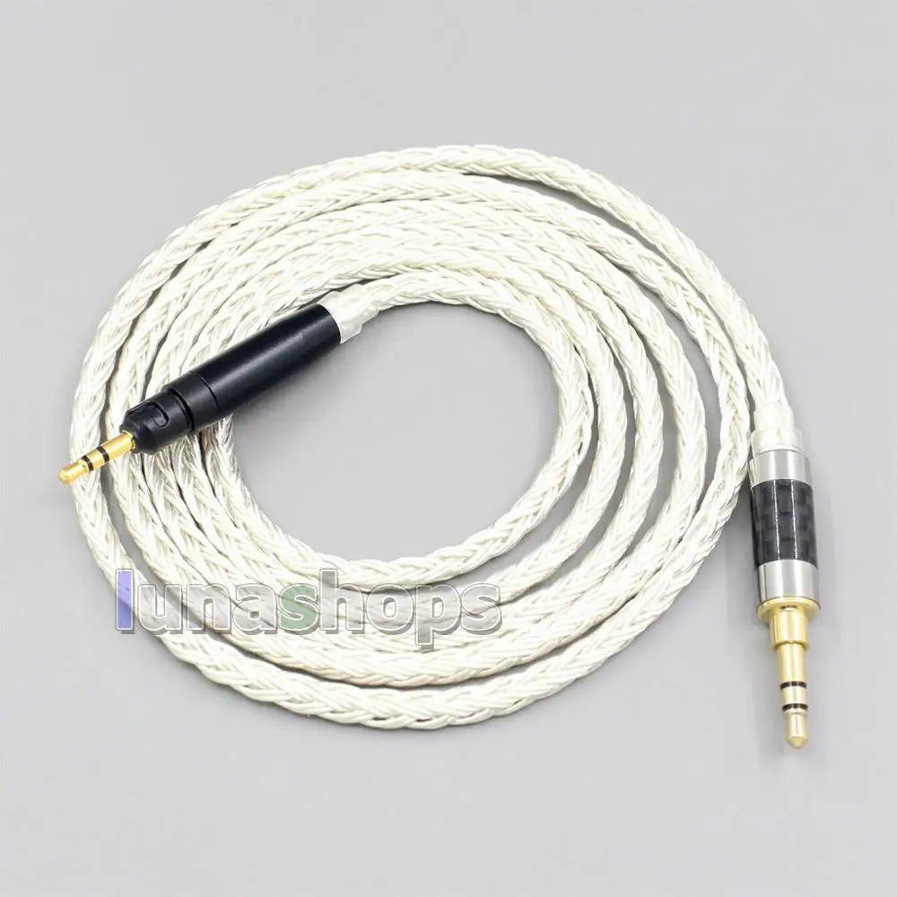 LN007211 16 Core OCC Silver Plated Headphone Earphone Cable For Ultrasone Performance 820 880 Signature DXP PRO STUDIO