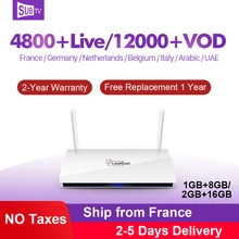 Leadcool IPTV France Subscription TV Box Android WiFi Full HD Live Turkish  Arabic Portugal IPTV Receiver Box IP TV 1 Year