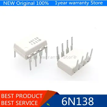 

10pcs/lot High Speed Optocouplers DIP 6N138 A6N138 DIP8 new original