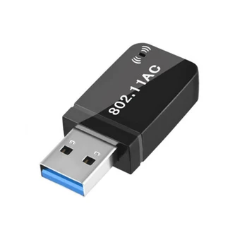 

Portable USB WiFi Wireless AC1200 Mbps Adapter Dongle USB 3.0 Networks Card Portable For PC Laptop