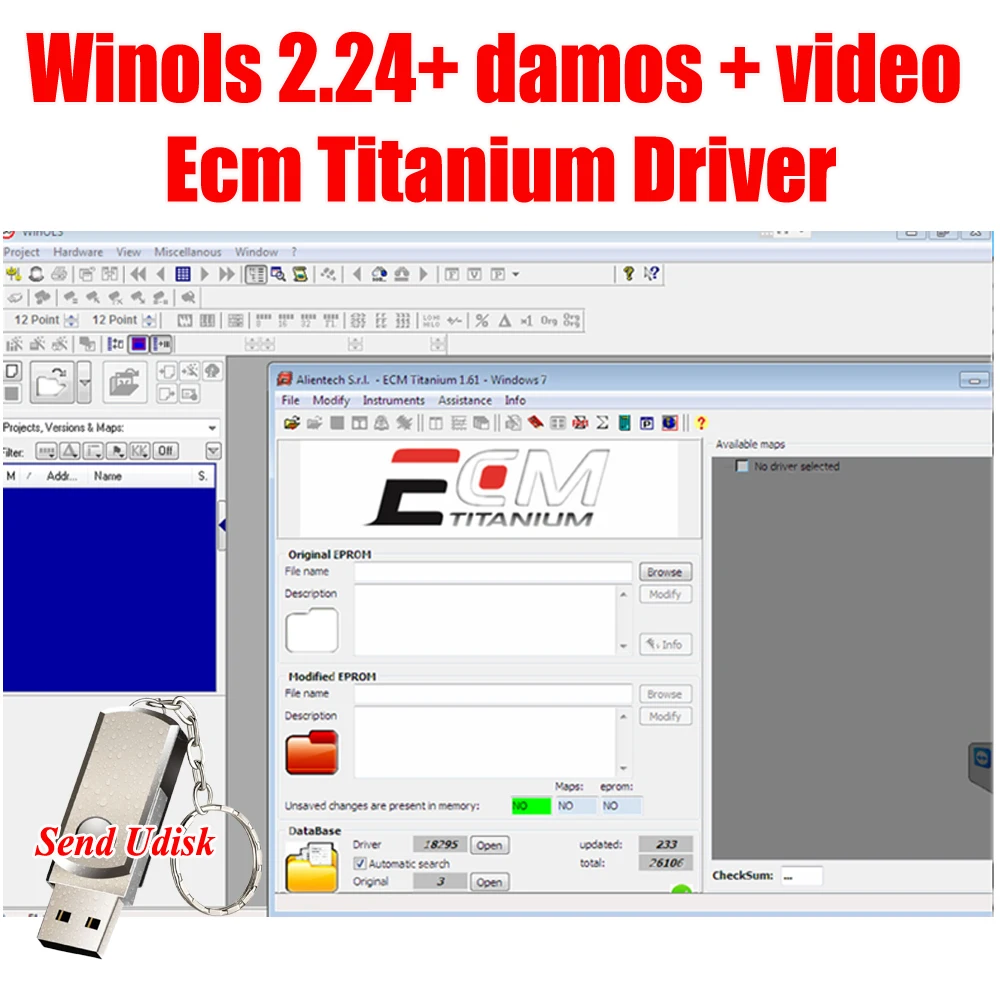 2021 Venda Quente Winols 2.24 + Ecm Titanium 26000 Desbloquear.