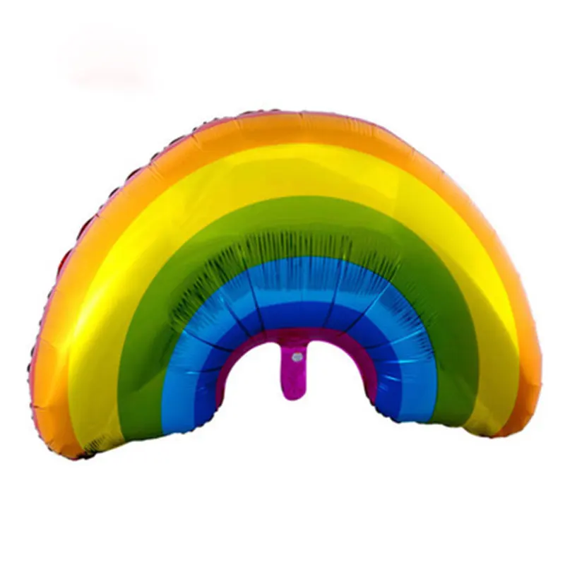 

Christmas 1pc Big Rainbow Balloon Top Quality Multi Color Useful LGBT Wedding Decoration Balloons Brand New Supplies Party Decor