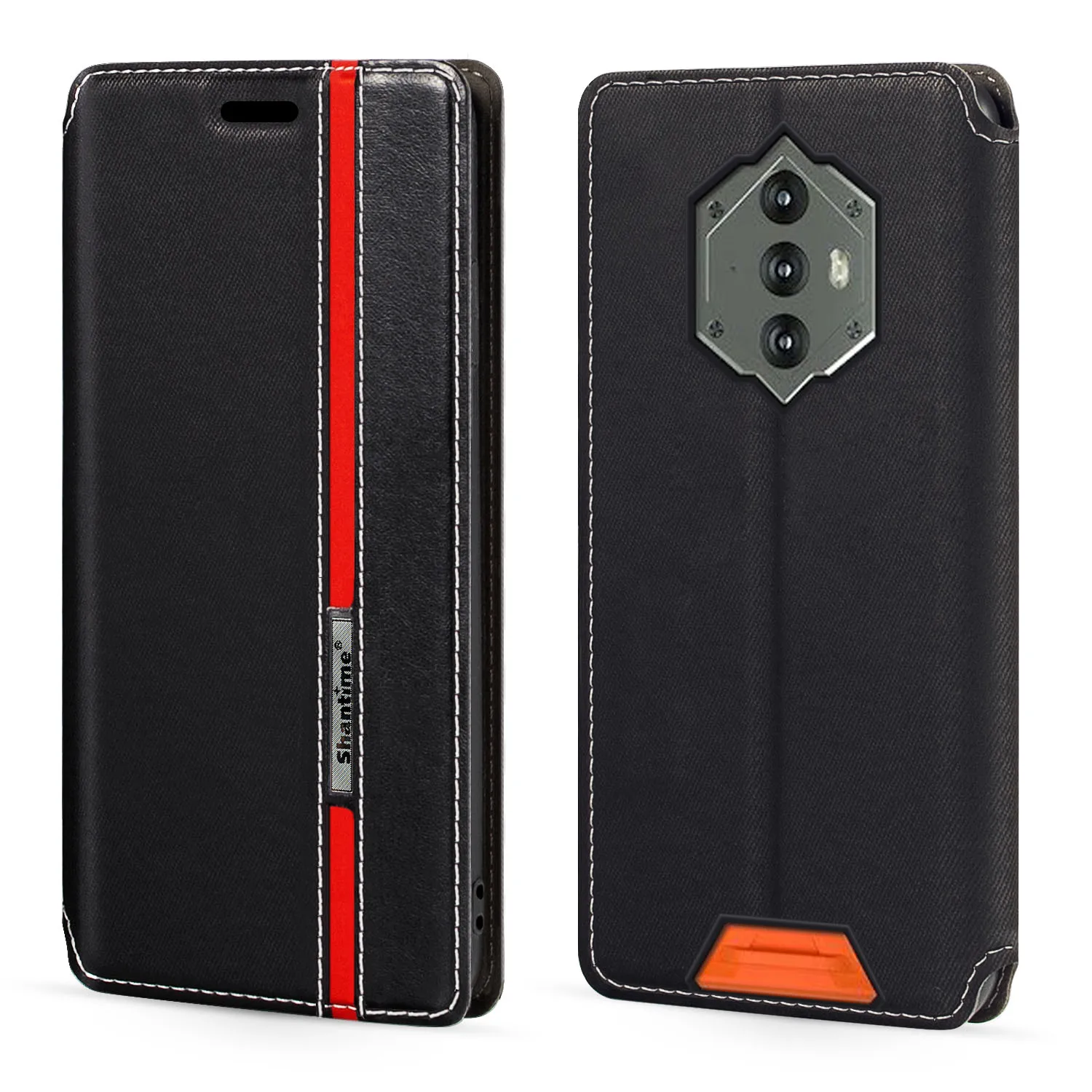 para Blackview Bv6600 Pro Case Moda Multicolorido Fecho Magnético Capa de Couro da Aleta com Suporte Cartão para Blackview Bv6600e